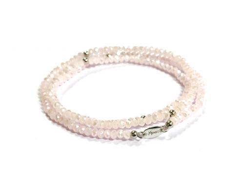 My iMenso armband 27-0215  maat 17,5 elastisch 3mm.kraal - 17644