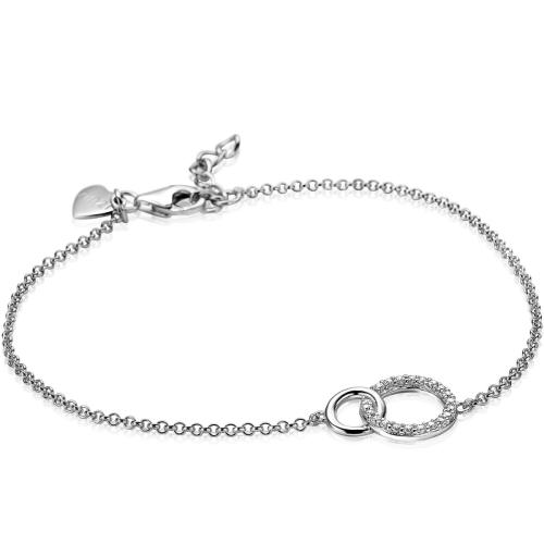 Zinzi Armband, model ZIA1782 (lengte 17,5-19,5cm.) - 17688
