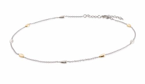 Boccia Collier, titanium model 08026-03 bicolor (lengte 42-47cm.) - 17709