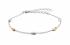Boccia Armband, titanium model 03024-03 bicolor (lengte 18-23cm.) - 17710