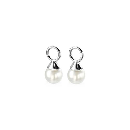 Zinzi Oorbedels, model ZICH1749W excl.creolen (6mm.) - 17938