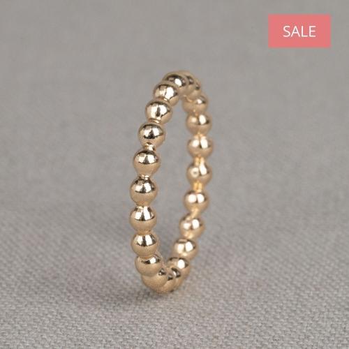 Jeh, Ring, model 19757 goldfilled (maat 50) - 18206