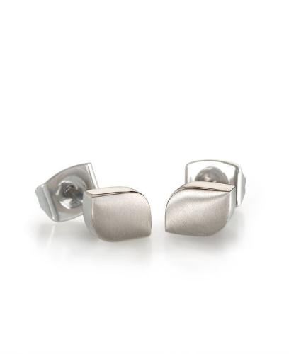 Boccia Oorknoppen, titanium model 05008-01 (8x5mm.) - 18241