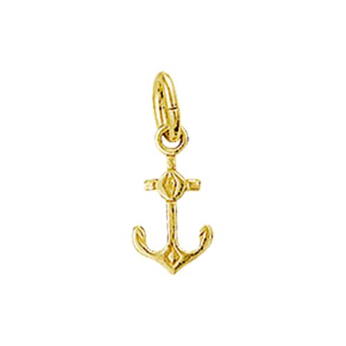 HC Hanger, 14krt. goud Anker (lengte: 9,5mm.) - 18585