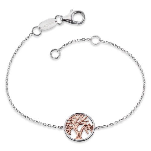 Engelsrufer Armband, model ERB-LILTREE-BICOR (lengte:16-18cm.) - 18807