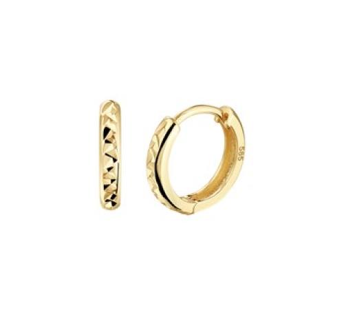 HC Oorringen, 14krt.goud  (10,5x2mm.) - 19012