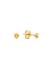 Jackie Oorknoppen, 14krt.goud met citrien (3mm.) - 19061
