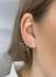 Jackie klap-oorringen, 14krt.goud Twist (10x1mm.) - 19068