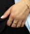 Jackie Ring,14krt.goud met amethist 2,5mm.(maat 52) - 19203