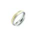 Boccia Ring, titanium bicolour (maat 61) - 19447
