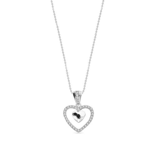 Spark Collier, model NCC28086C hart (lengte verstelbaar: 42-47cm.) - 19507