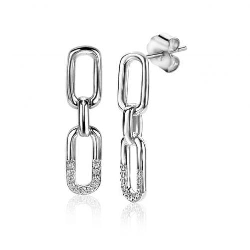 Zinzi Oorhangers, model ZIO2114 (lengte: 26mm.) - 19524