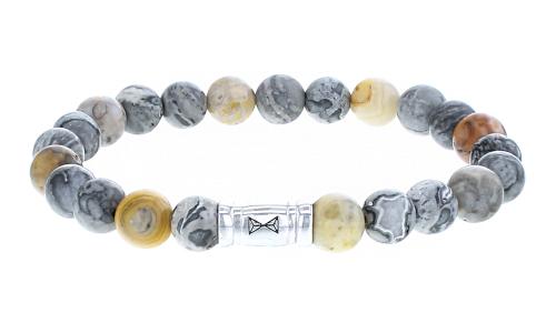 AZE Jewels Armband, model AZ-BS012-B (Maat 17,5 Rekband) - 19532