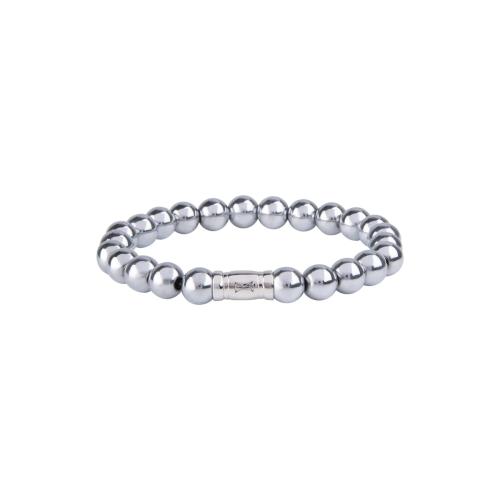 AZE Jewels Armband, model AZ-BS022-A Silver Mountain (Maat 17,5 Rekband) - 19542