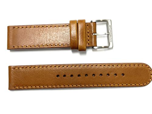 Mondaine Horlogeband, 20mm Bruin L=195mm - 19641