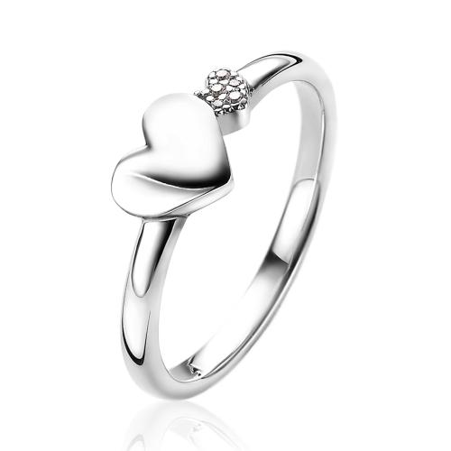 Zinzi Ring , model ZIR2137 met Hartje (maat 56) - 19674