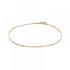 Jackie Armband, 14krt.goud Triple Bar (lengte: 17-19cm.) - 19697