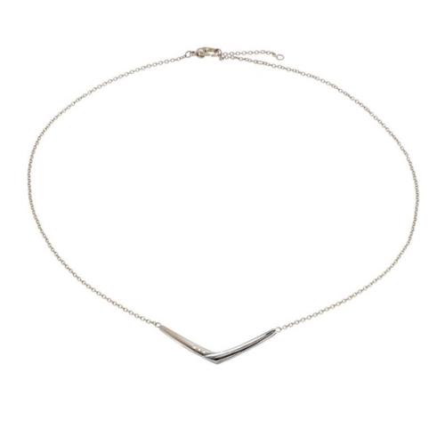 Boccia Collier, Titanium Model 08046-03 met 3xdiamant 0,045ct.(lengte:40-45cm.) - 19763
