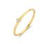 HC Ring, 14krt goud met zirconia (maat 16.5) - 19797