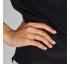HC Ring, 14krt goud met zirconia (maat 16.5) - 19797