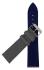 HC Horlogeband, 22mm - Grijs - Nylon (Kevlar Velvet) - 19929