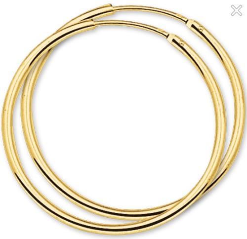 HC Oorringen,14krt.goud (32x1,5mm.) - 19984