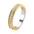 Zinzi Ring, model ZIR2050Y (maat 56) met zirkonia's. - 20001