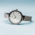 Bering Dameshorloge Quartz, model 12034-000 Zilverkleur. - 20136