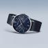 Bering Herenhorloge Quartz, model 14240-303 Blauw. - 20160