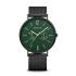 Bering Herenhorloge Quartz, model 14240-128 Groen/Zwart. - 20161