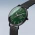 Bering Herenhorloge Quartz, model 14240-128 Groen/Zwart. - 20161