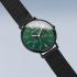 Bering Herenhorloge Quartz, model 14240-128 Groen/Zwart. - 20161