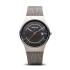 Bering Herenhorloge Quartz, model 11938-007 staal/grijs. - 20259
