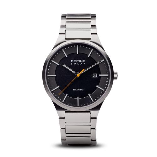 Bering Herenhorloge Solar, model 15239-779 Titanium - 20299