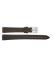Genuine leather flat strap with stitch to ensure durability. The stainless steel buckle is strong and durable. This strap fits traditional, dressed watches and is available in many sizes - 20305