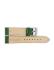 Alligator print calf leather strap, mat. With strong case and buckle connection, stitched loop and stainless steel buckle. This strap has soft leather lining and is super flexible - 20313