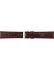 Horlogeband 14mm Bruin Krokodillenprint - 20319