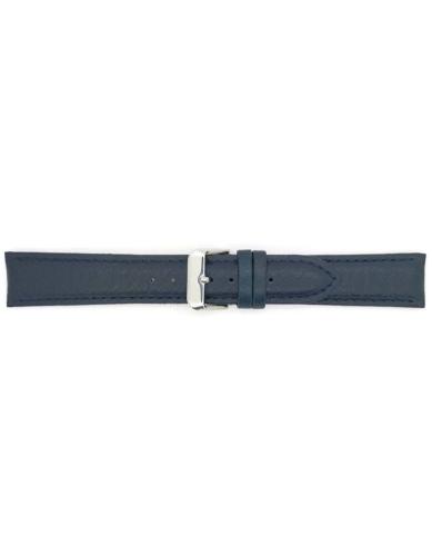 Horlogeband 14mm Zwart Bison motief - 20321