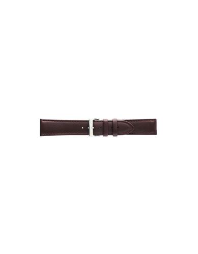 Simple calf leather, padded, strap with steel buckle and same color stitch. XL - 20327