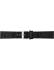 Flat or thin alligator print, calf leather watch strap with stainless steel buckle and soft nubuck lining. - 20340