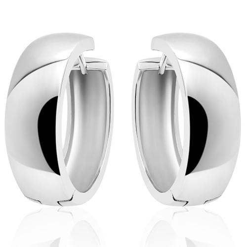 Oorringen, zilver (9x30mm) - 20480
