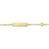 Graveerarmband, 14krt. goud met hartje (verstelbaar: 9-11cm.baby) - 20619
