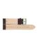 Flat or thin alligator print, calf leather watch strap - 20648