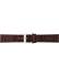 Flat or thin alligator print, calf leather watch strap - 20648