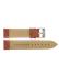 Horlogeband 18mm, Genuine leather Lichtbruin - 20653