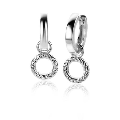 Zinzi Oorbedels, model ZICH2246 excl.oorringen (10mm.) - 20760