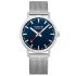 Mondaine Horloge Classic 660.30360.40SBJ Mat Blauw (40mm) - 20893
