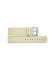 Horlogeband 16mm, Plain soft kalfsleer Beige - 20946