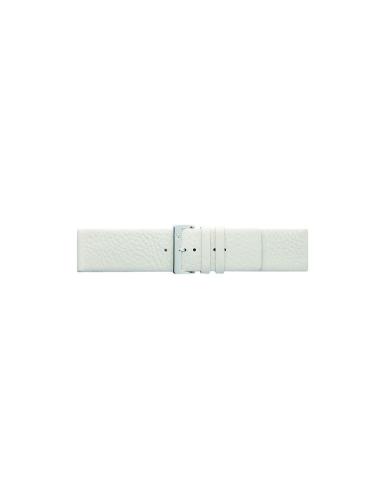 Horlogeband 16mm, Plain soft kalfsleer Beige - 20946