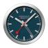 MONDAINE KLOK M997.MCAL.46SBV Rond 125mm Mat Blauw. - 21001